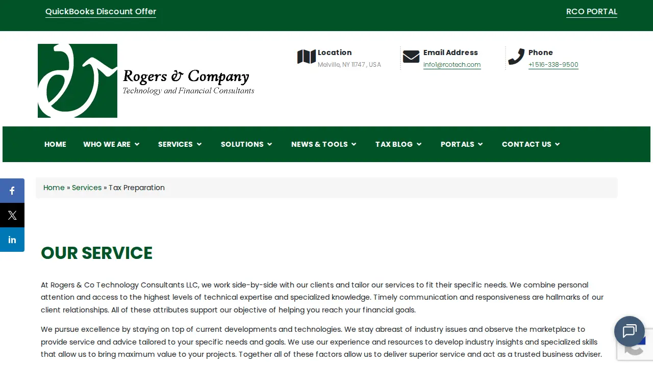 Rogers & Co page