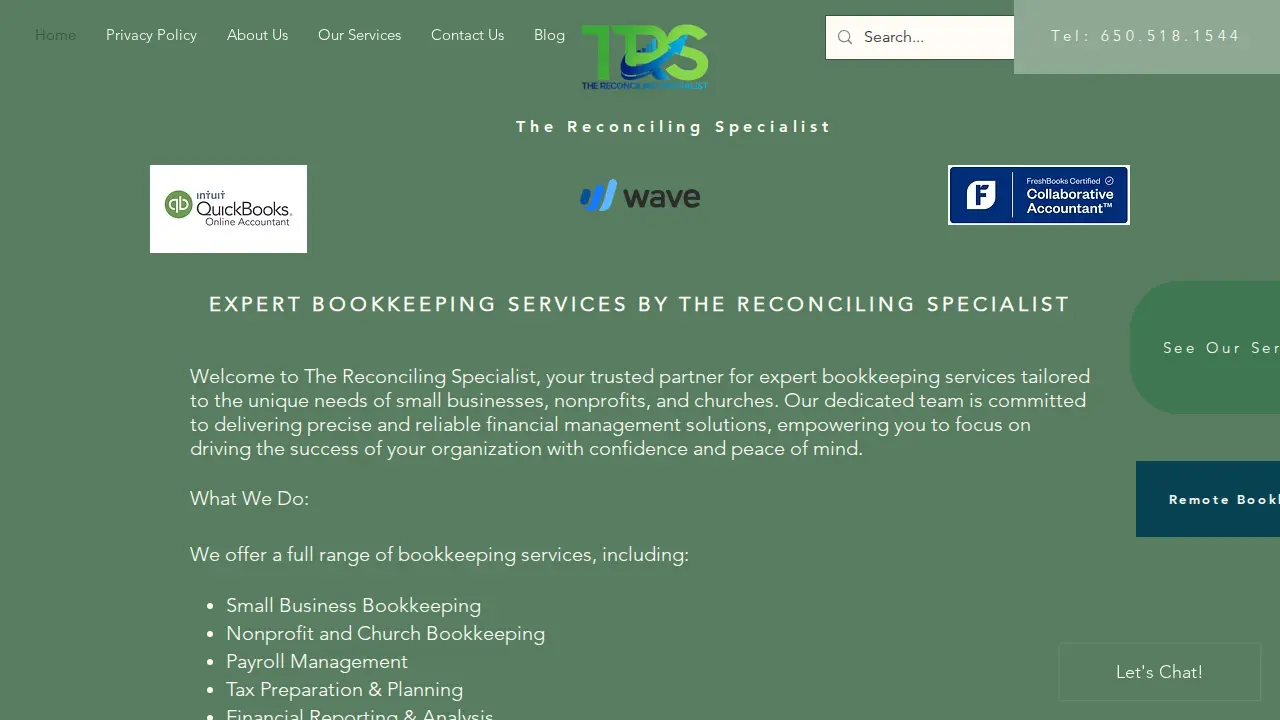 The Reconciling Specialist