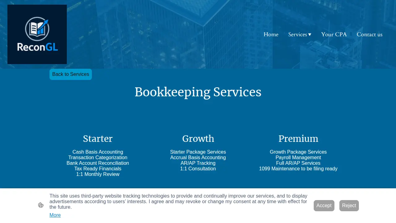 ReconGL LLC page