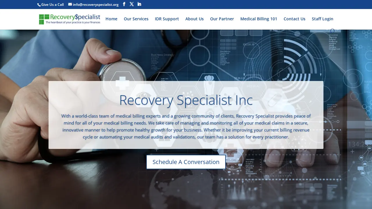 Recovery Specialist Inc