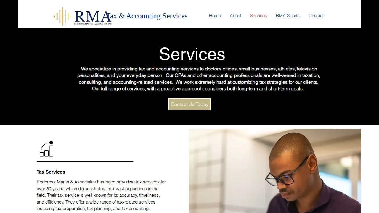 Redcross, Martin & Associates, Inc. page