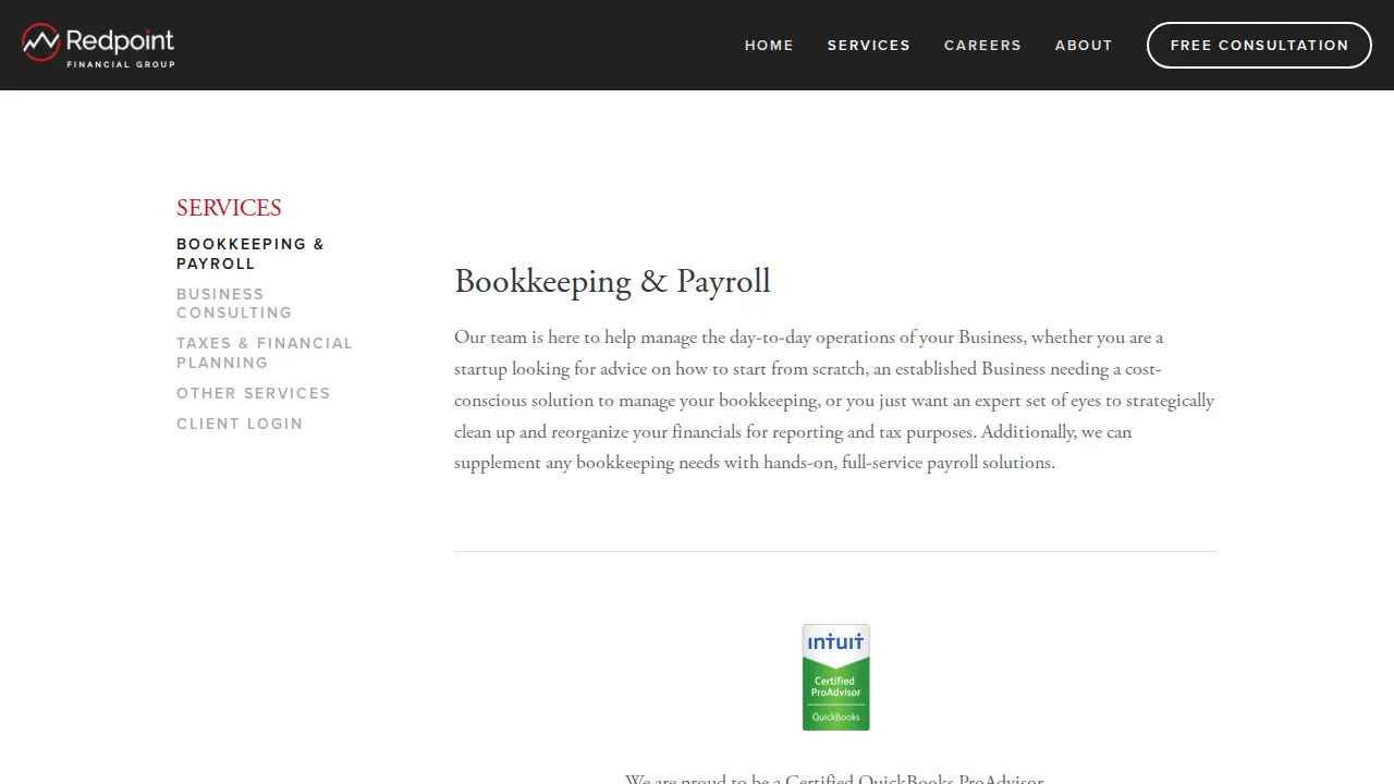 Redpoint Financial Group | CPA page