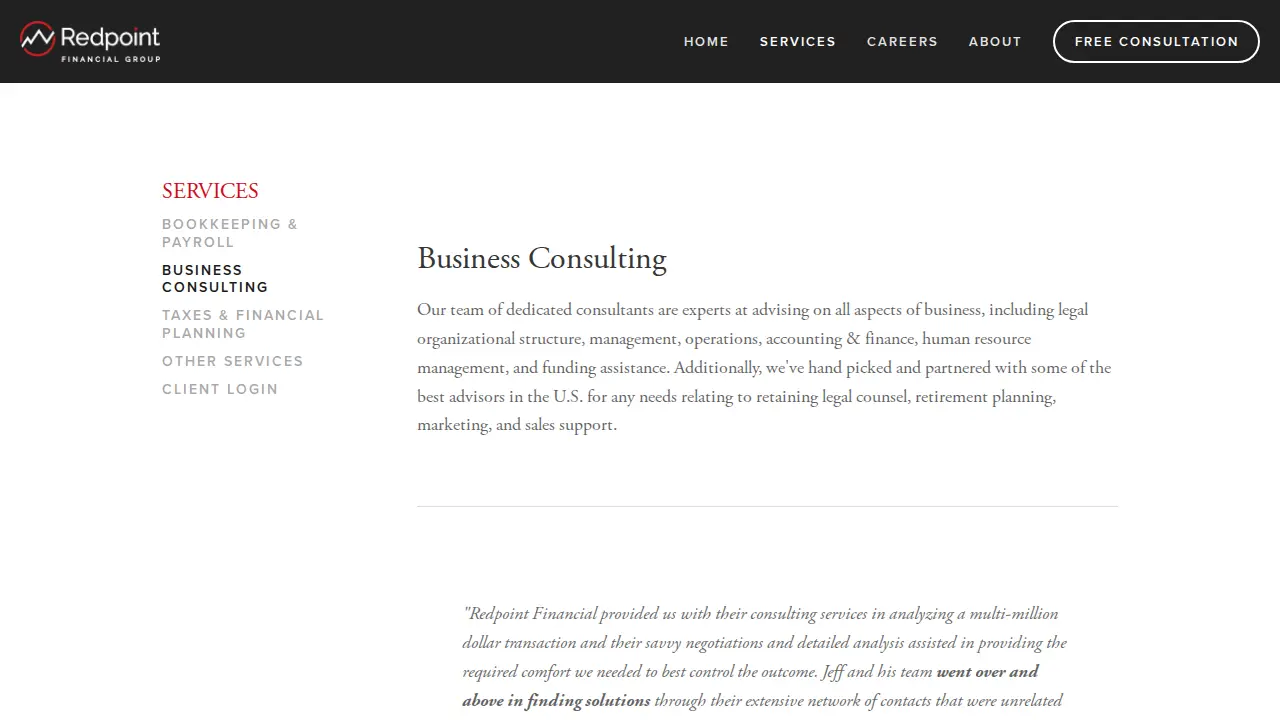 Redpoint Financial Group | CPA page