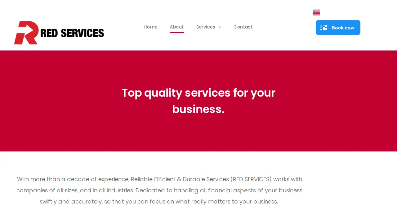 R.E.D. Services, LLC page