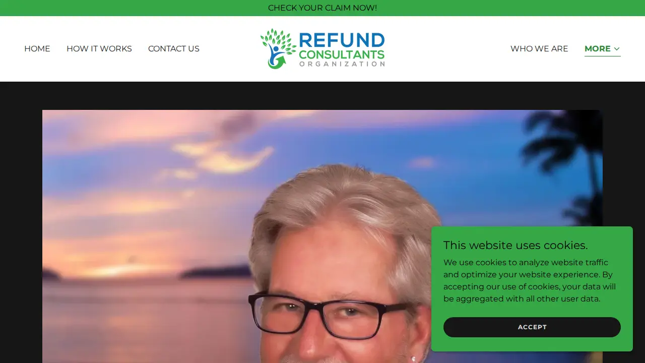 Refund Consultants Organization page