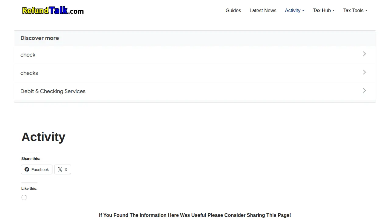 Refund Talk page
