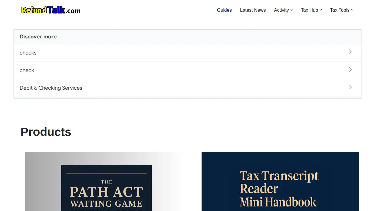 Refund Talk page