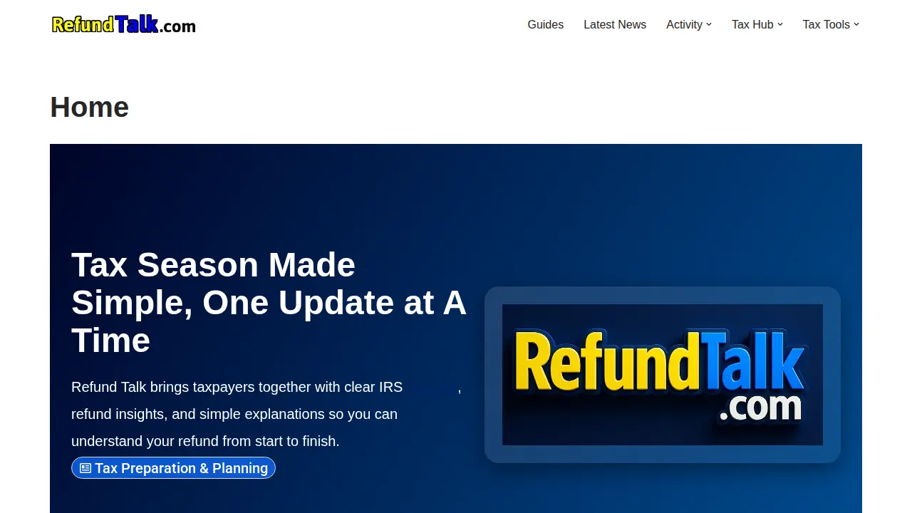 Refund Talk website