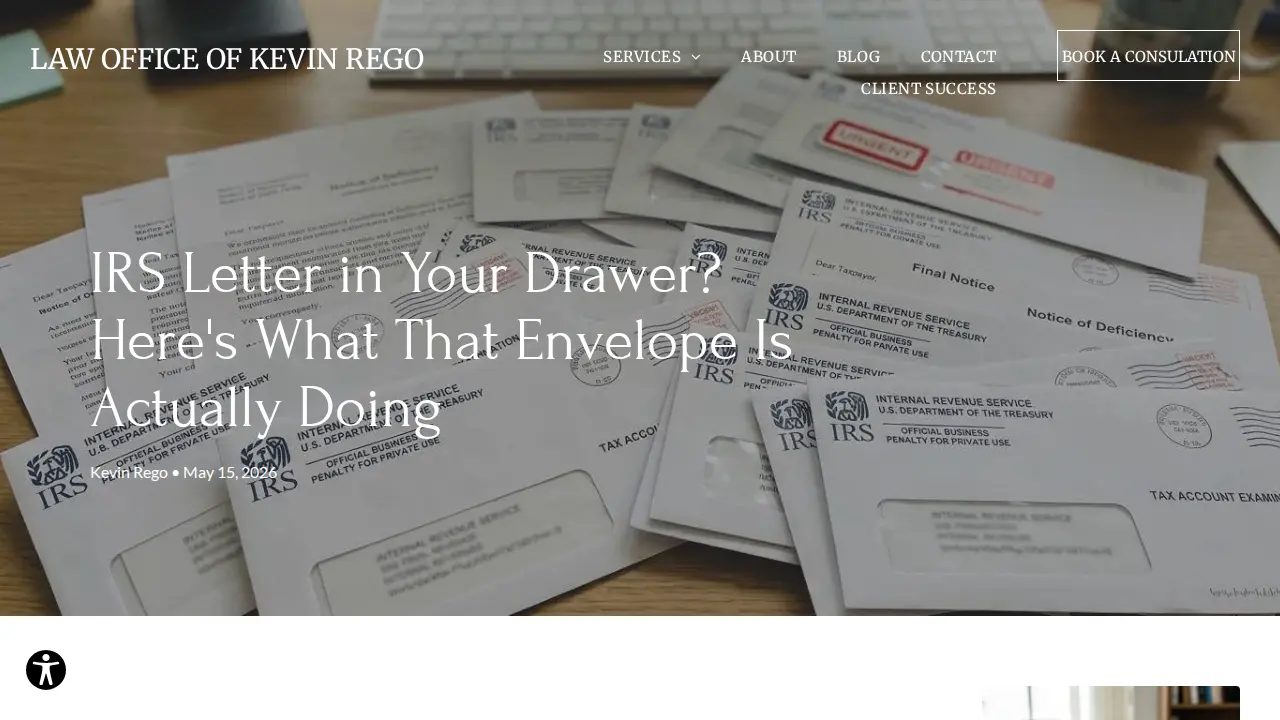 Law Office of Kevin Rego page