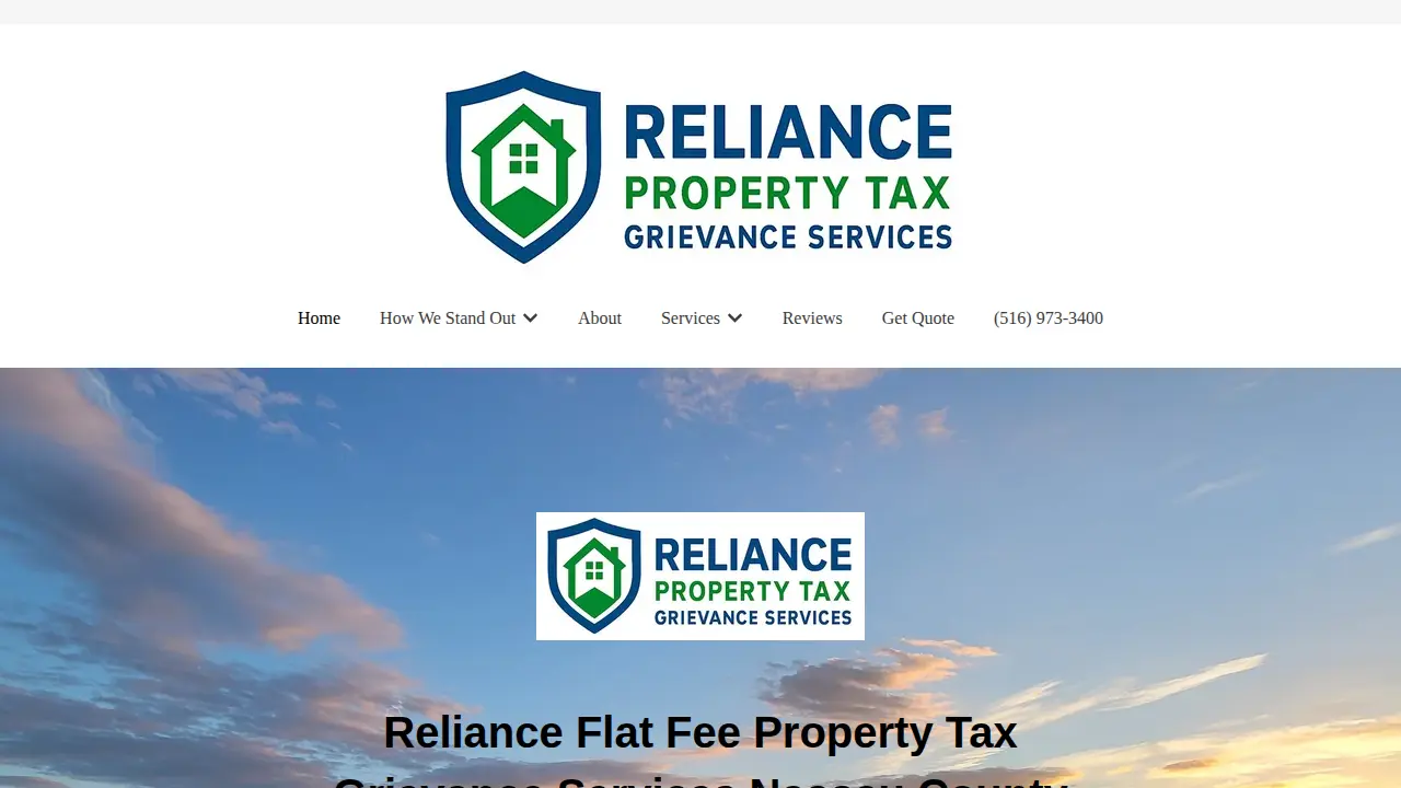 Reliance Flat Fee Property Tax Grievance Nassau County