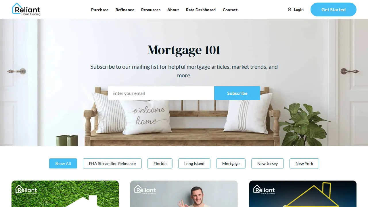 Marc Marrazzo- Reliant Home Funding Inc. page