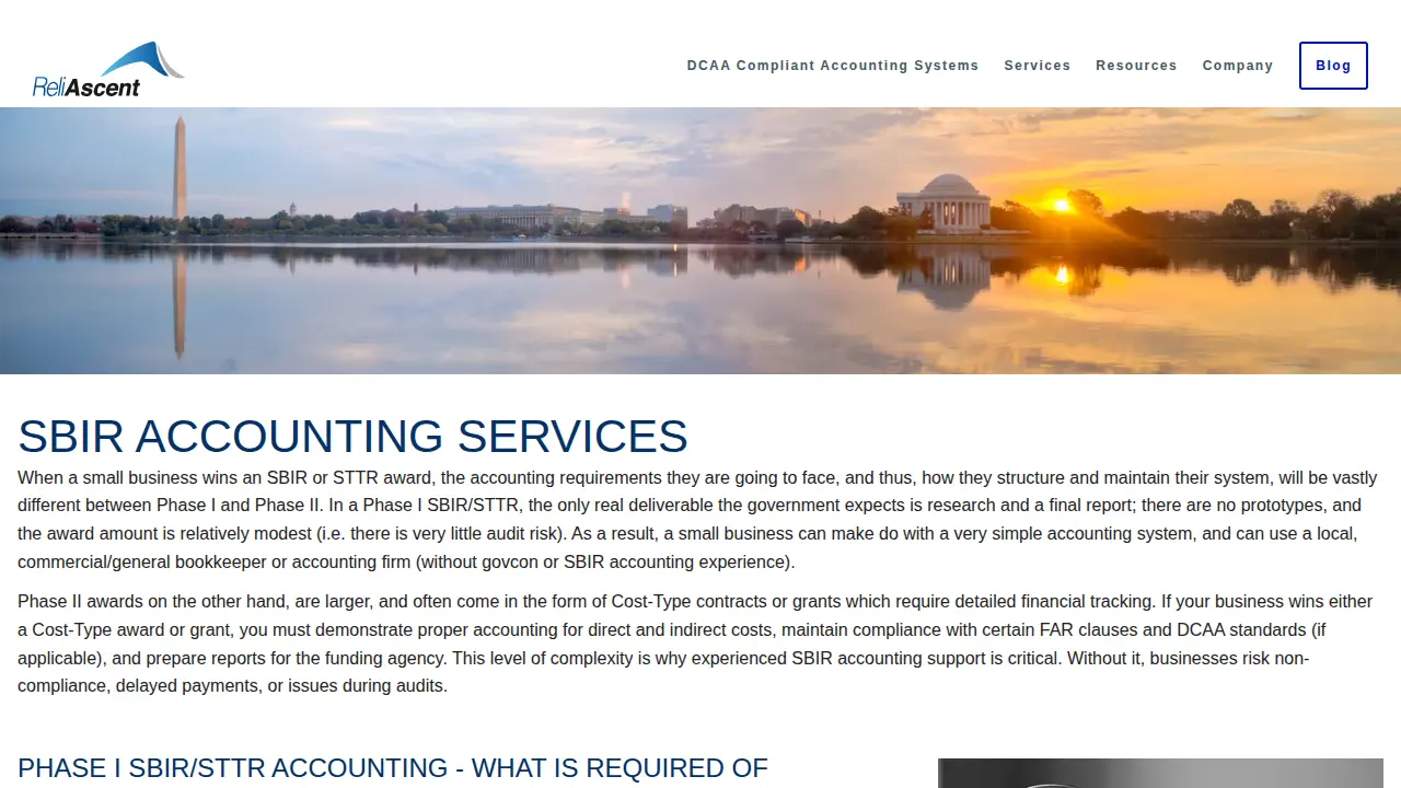 ReliAscent LLC page
