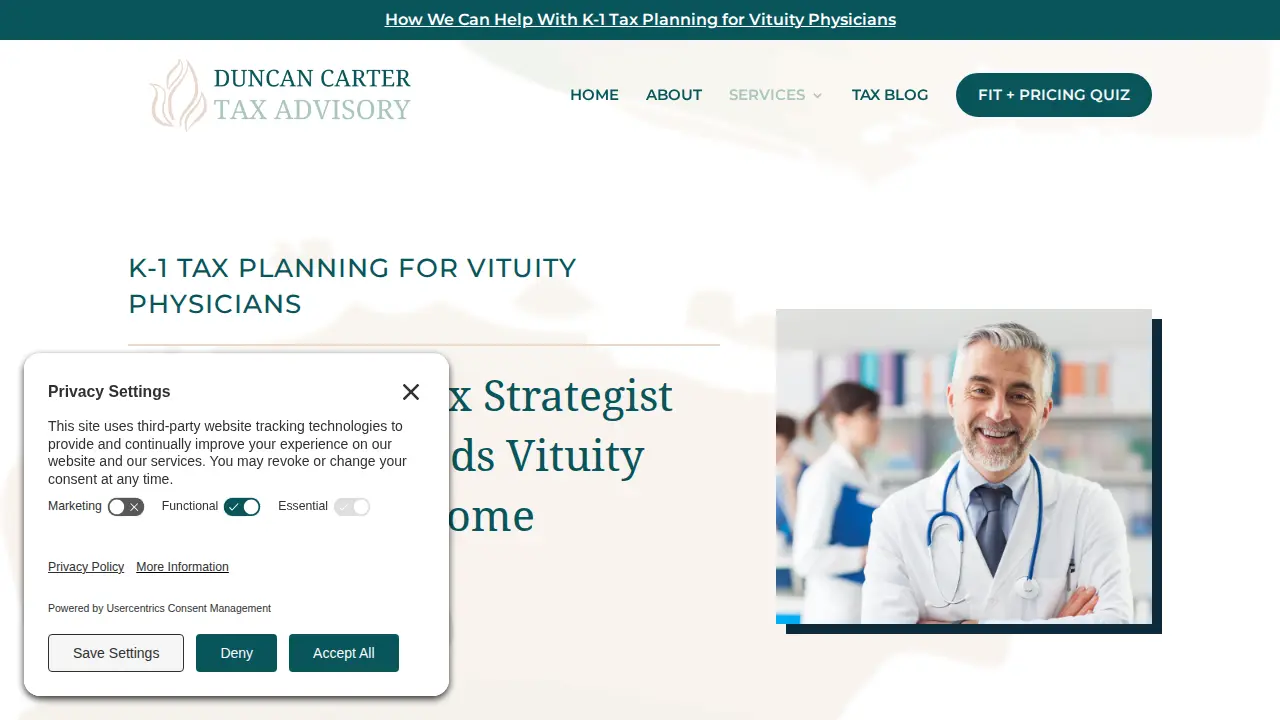 Residency to Retirement page