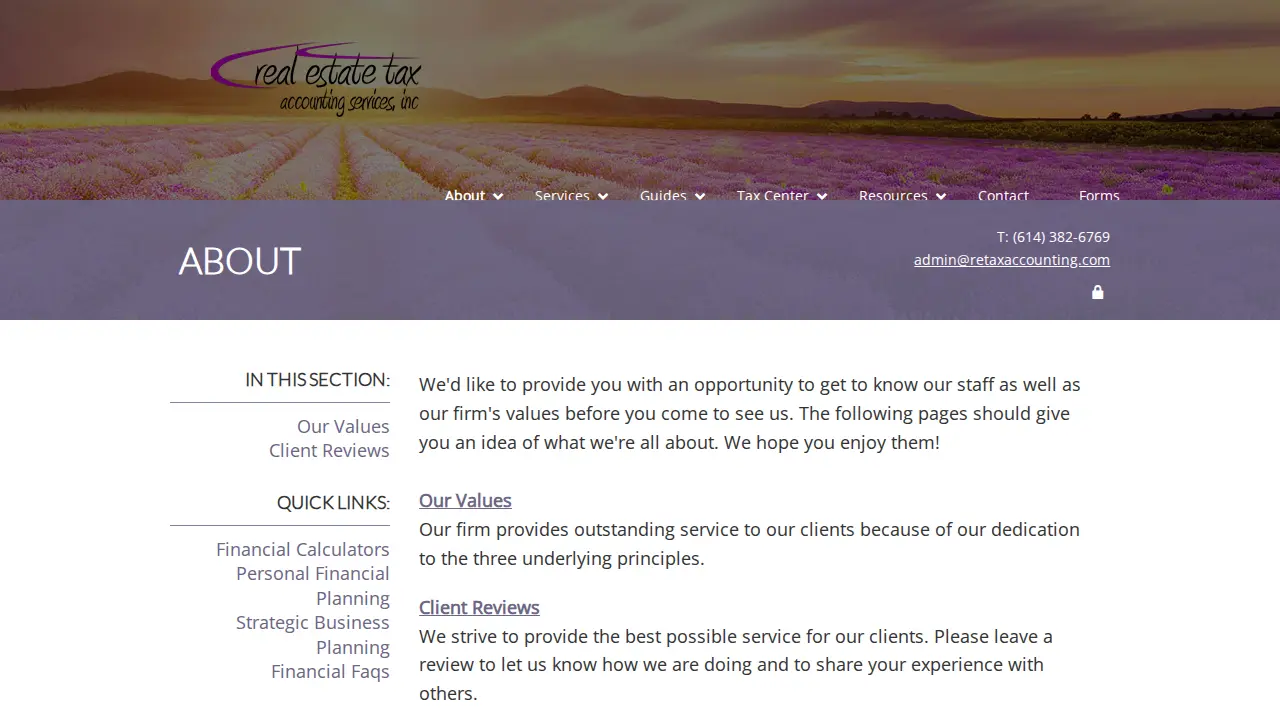 Real Estate Tax Accounting Services, Inc page