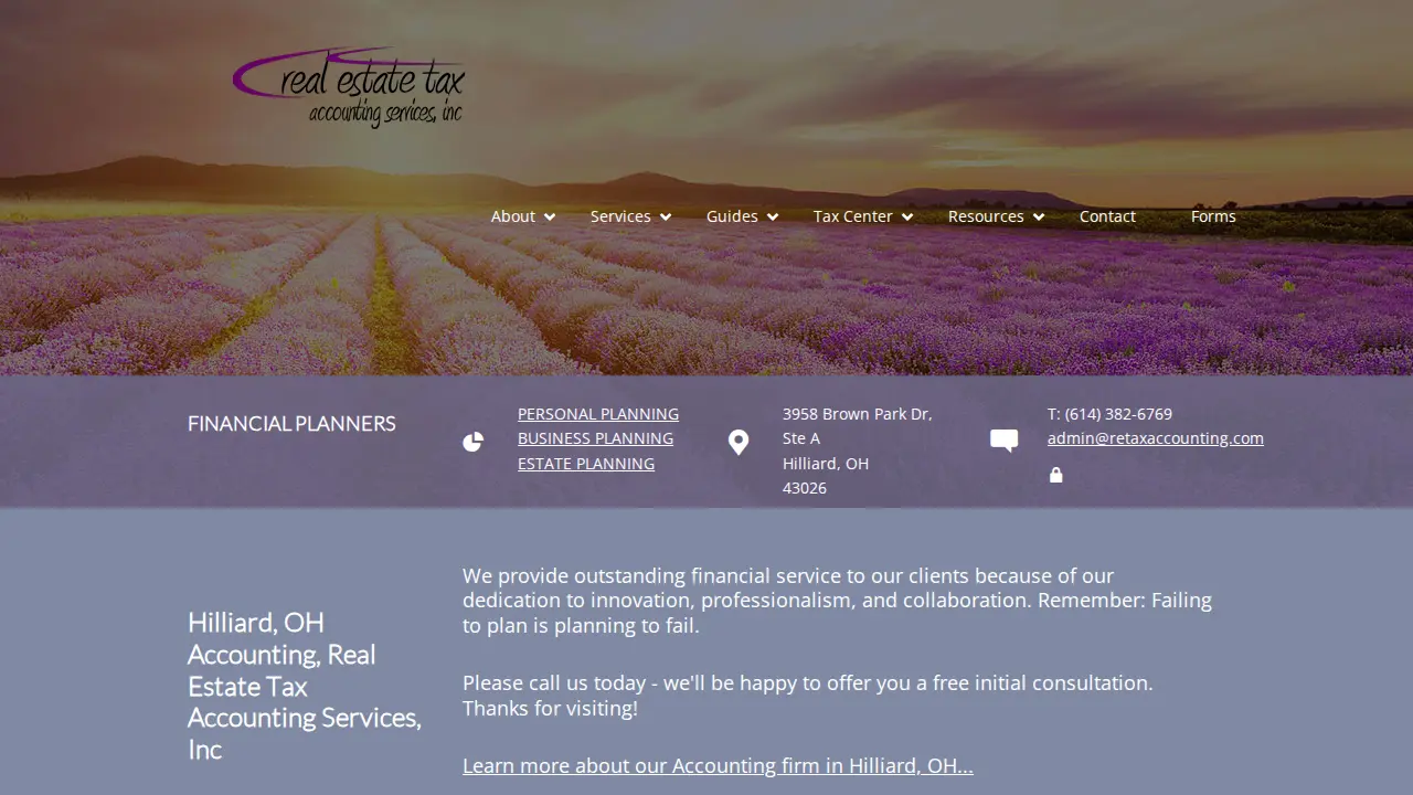 Real Estate Tax Accounting Services, Inc page