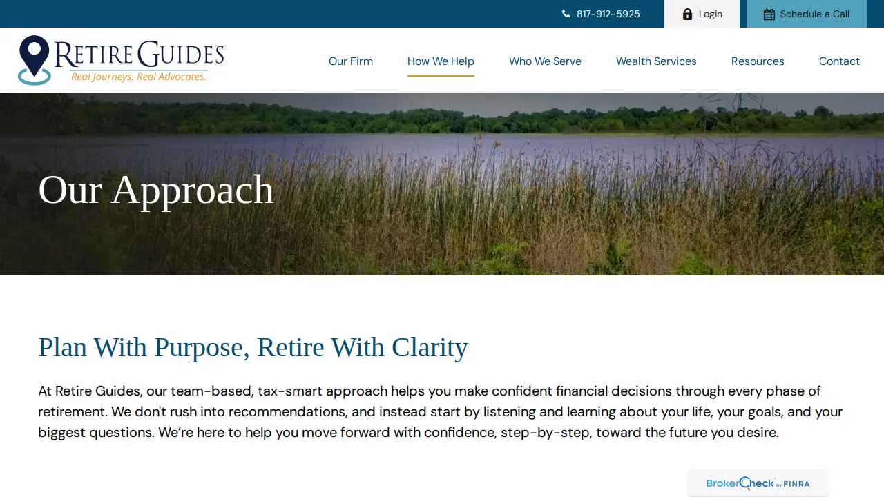 Retire Guides page