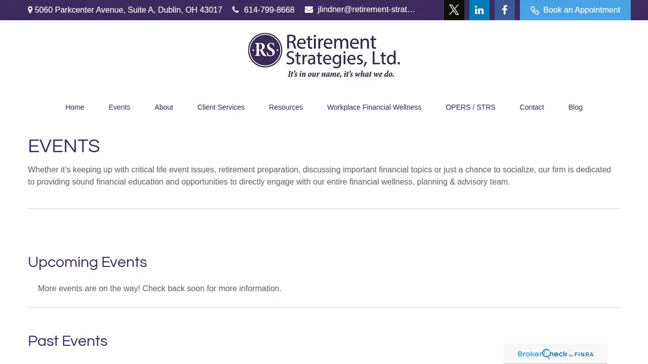Retirement Strategies, Ltd. page