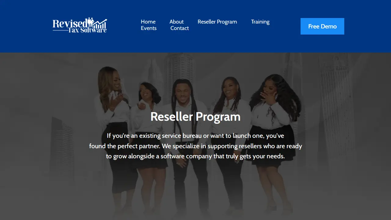 REVISED TAX SOFTWARE page