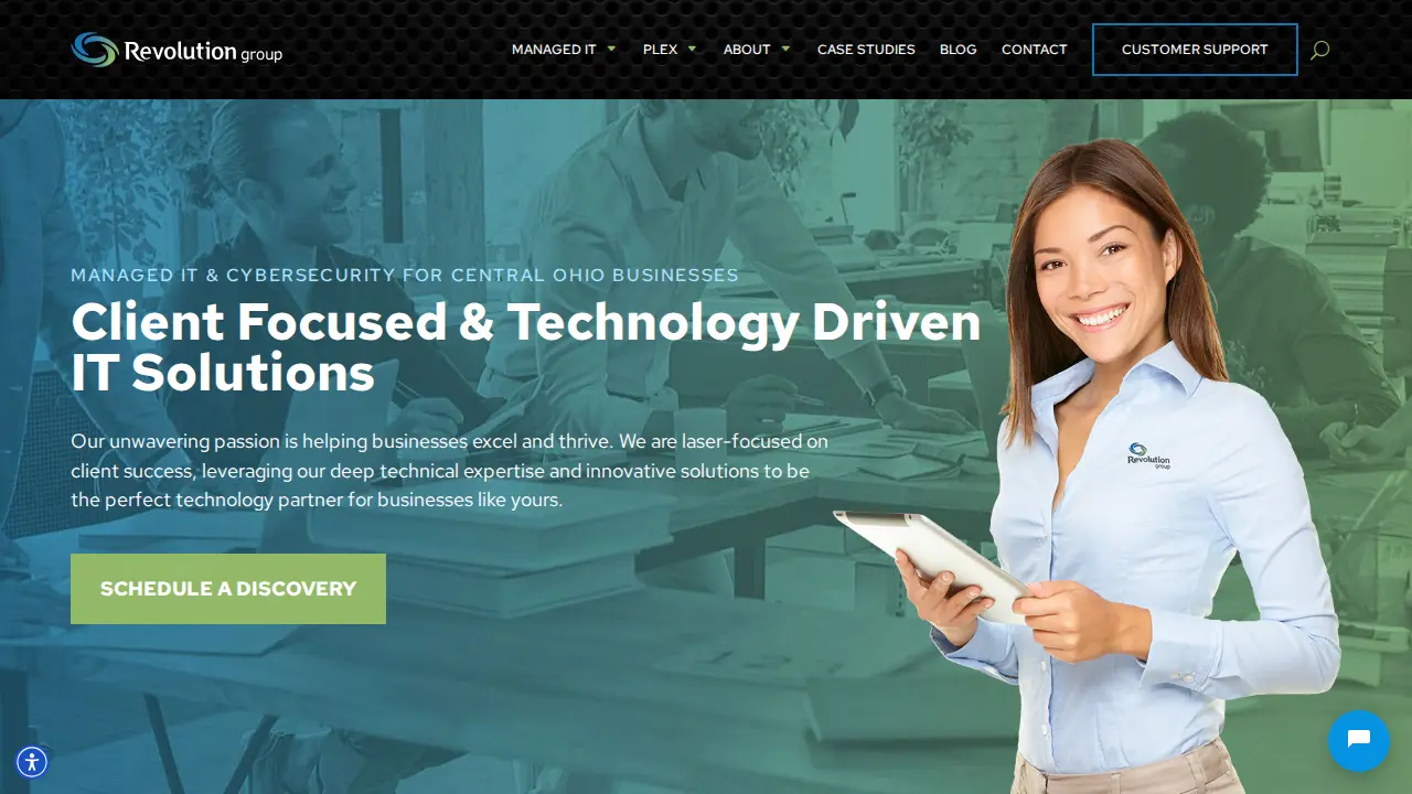 Revolution Group website