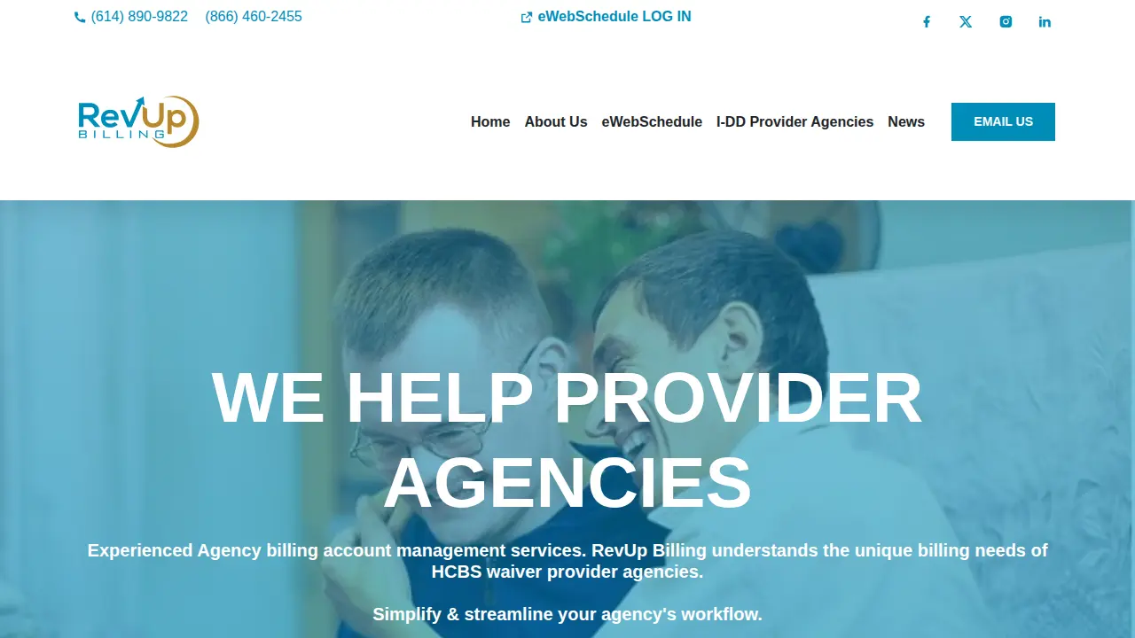 RevUp Billing page