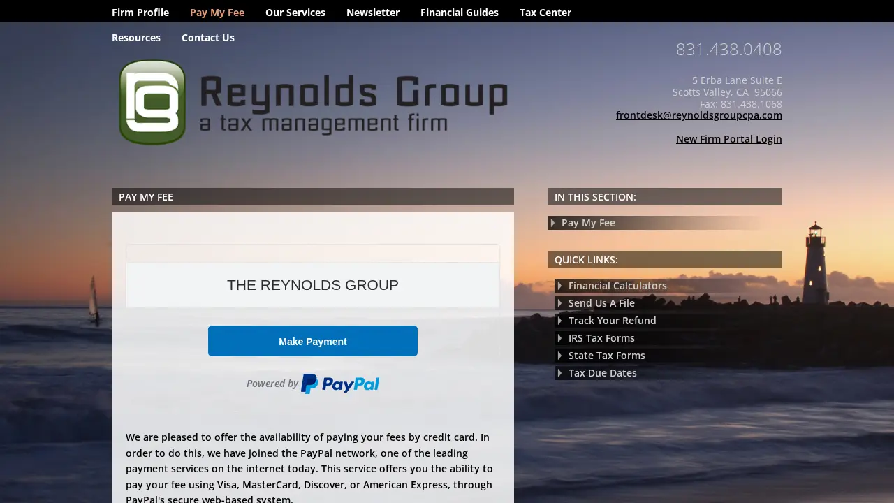 Reynolds Group page