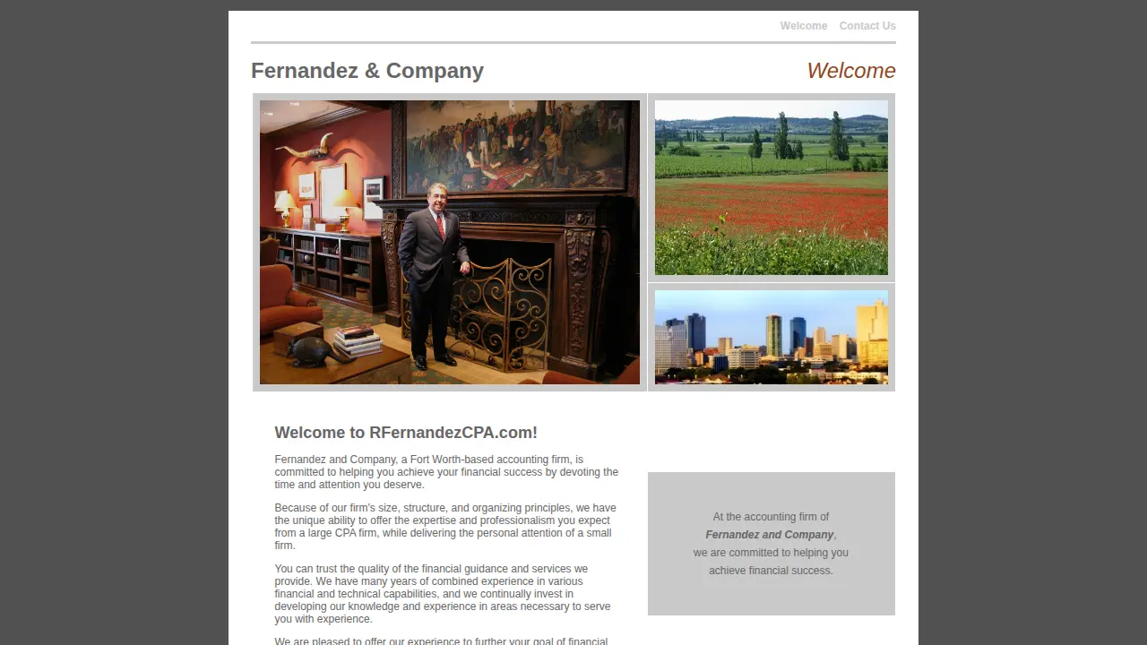 Fernandez and Company, P.C. page