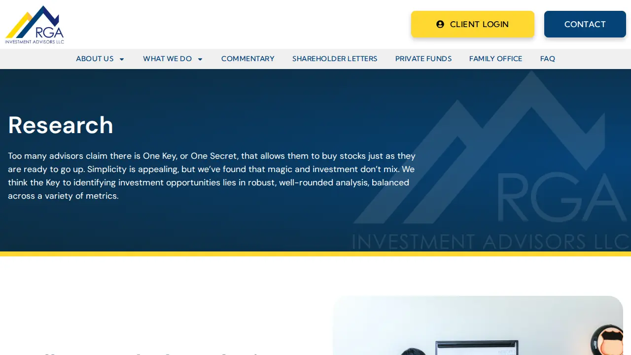 RGA Investment Advisors LLC page