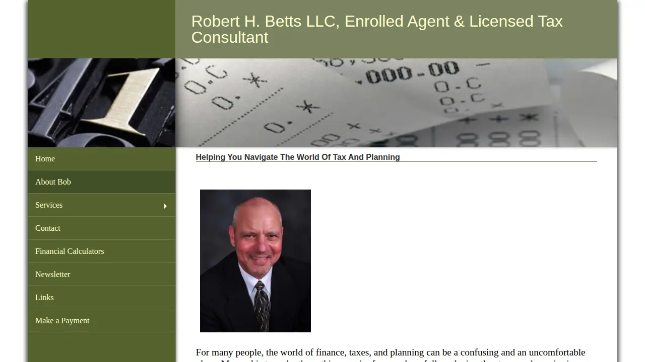 Robert H Betts LLC LTC page