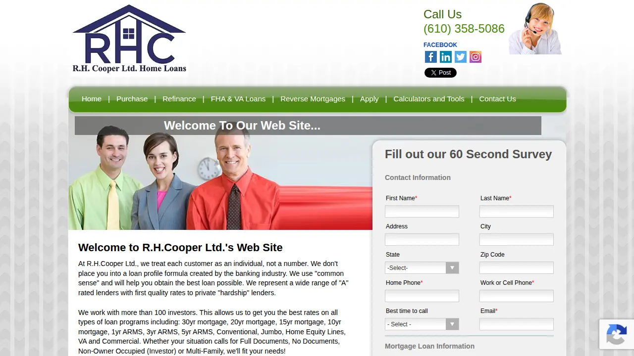 R.H. Cooper, Ltd. Home Loans