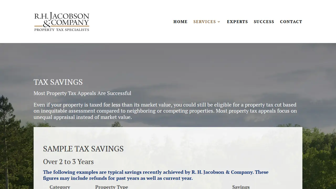 R. H. Jacobson and Company page