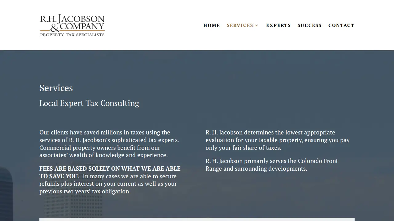 R. H. Jacobson and Company page