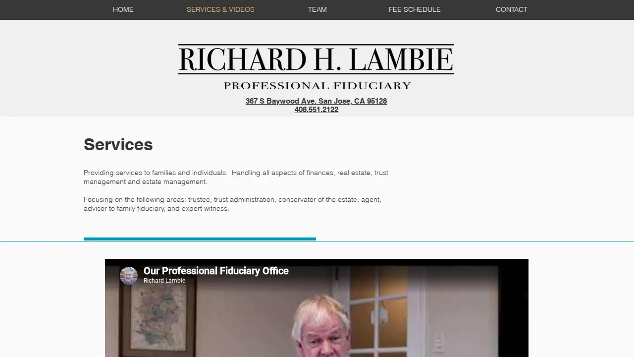 Lambie Richard H page
