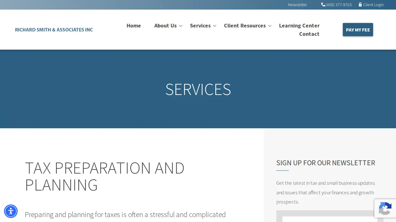 Richard Smith & Associates page