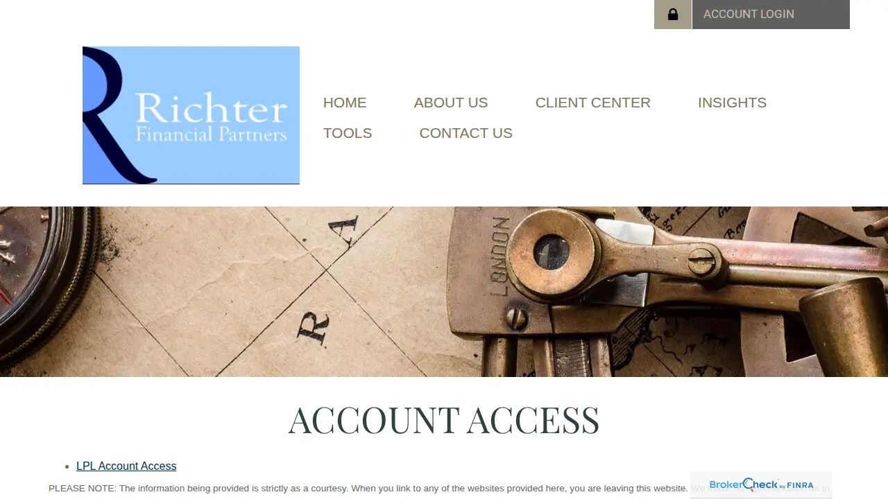 Richter Financial Partners page