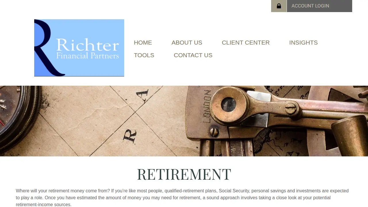 Richter Financial Partners page