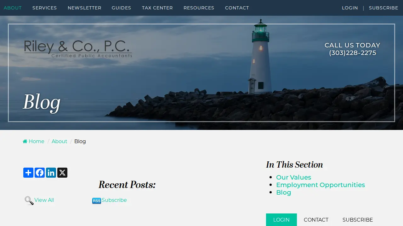 Riley & Co., PC page