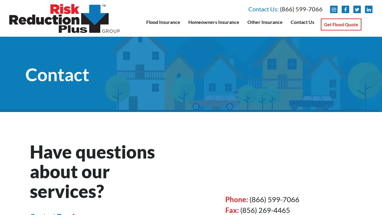 Risk Reduction Plus Group page
