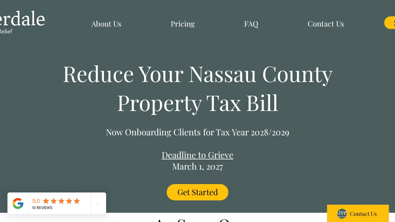 Riverdale Property Tax Relief