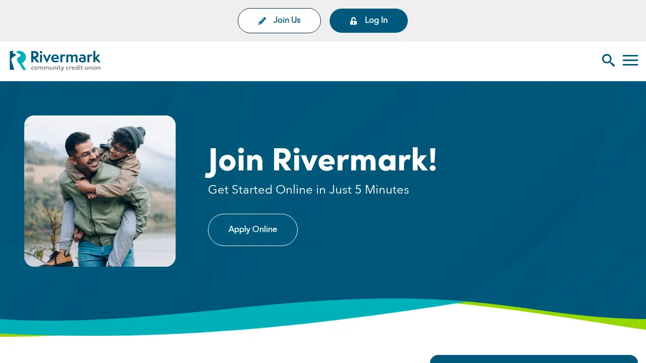 Rivermark Community Credit Union page