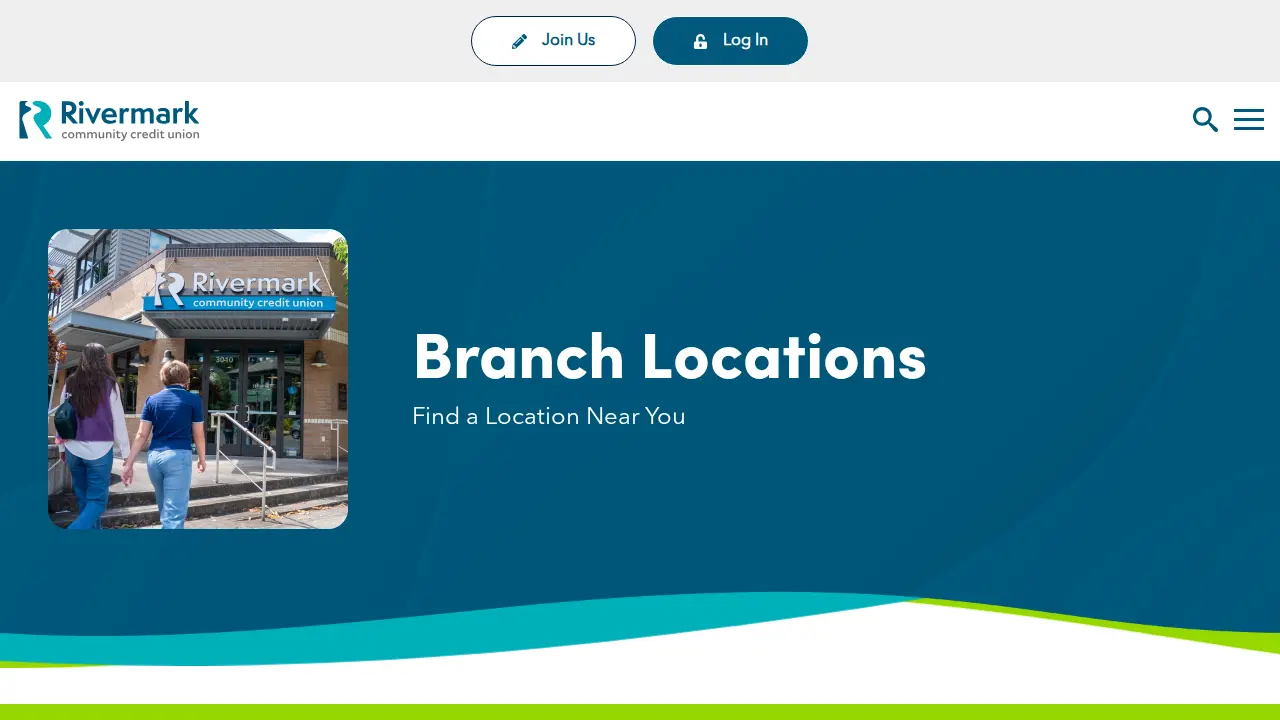 Rivermark Community Credit Union page