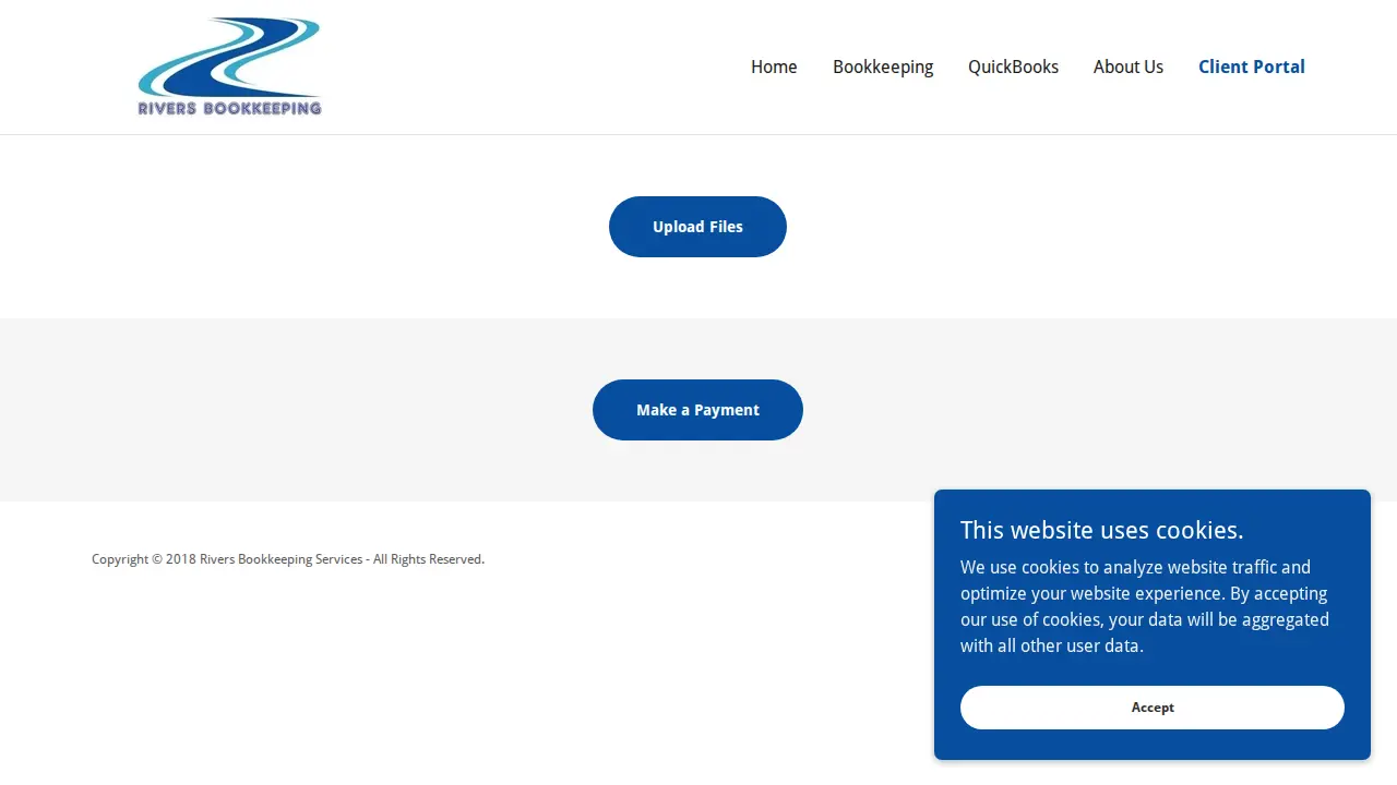 Rivers Bookkeeping page