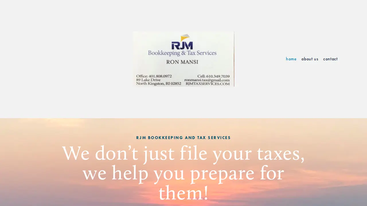 RJM Bookkeeping and Tax Services