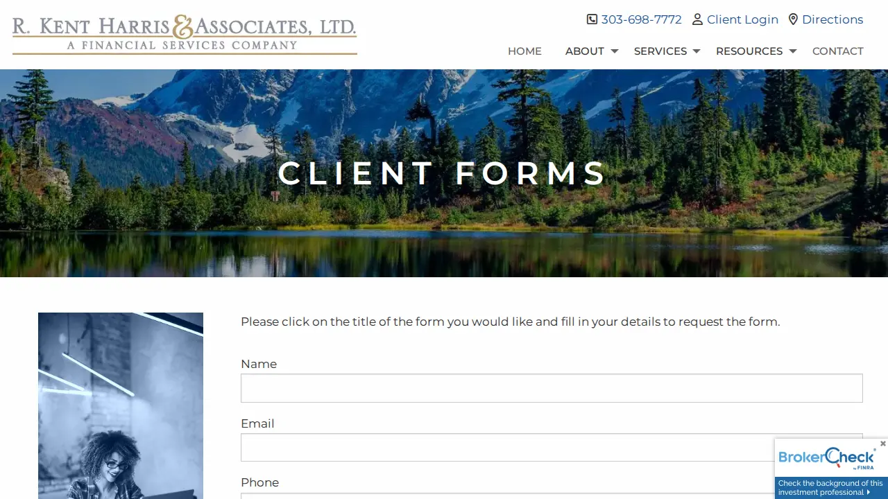 R Kent Harris & Associates page