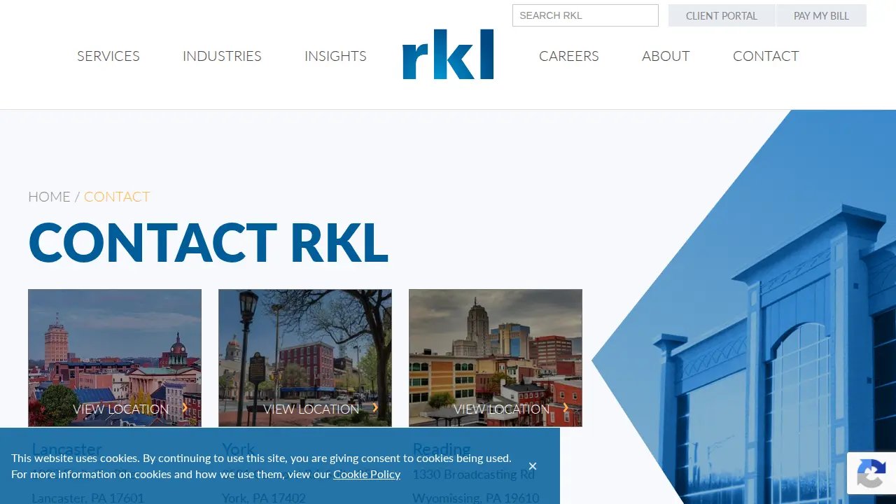 RKL LLP - Exton page