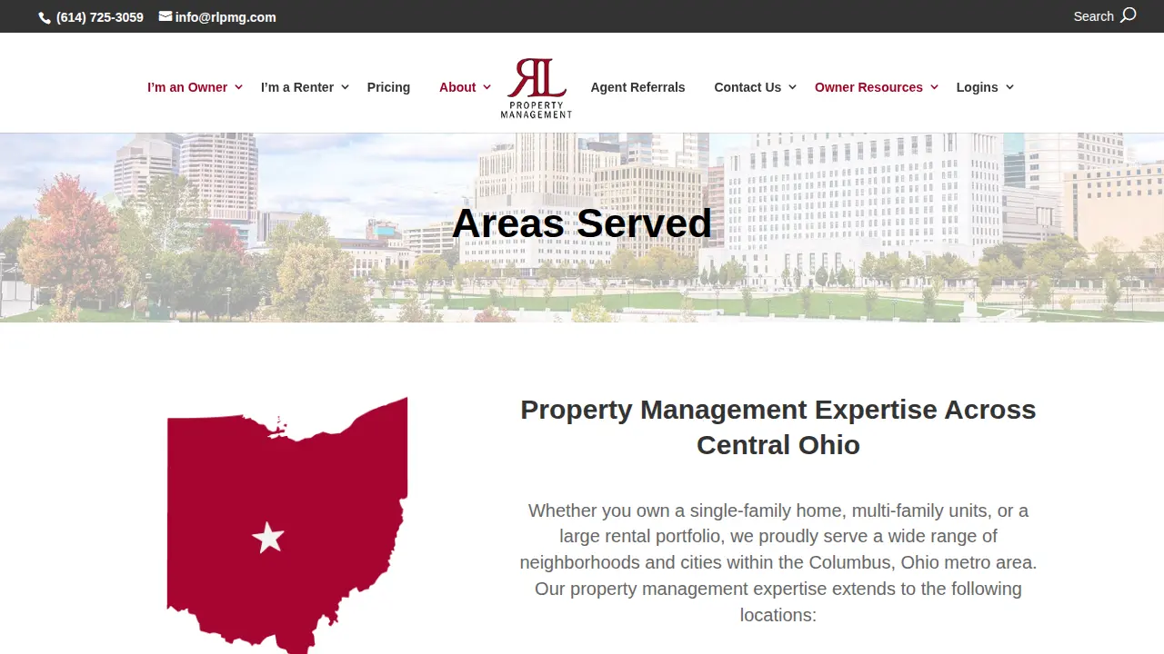 RL Property Management page