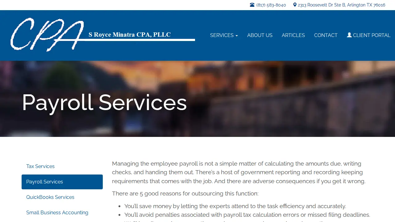 Royce Minatra PLLC page