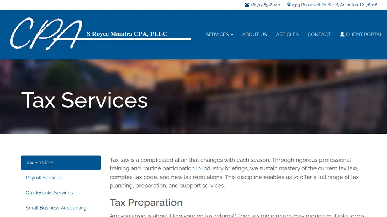 Royce Minatra PLLC page