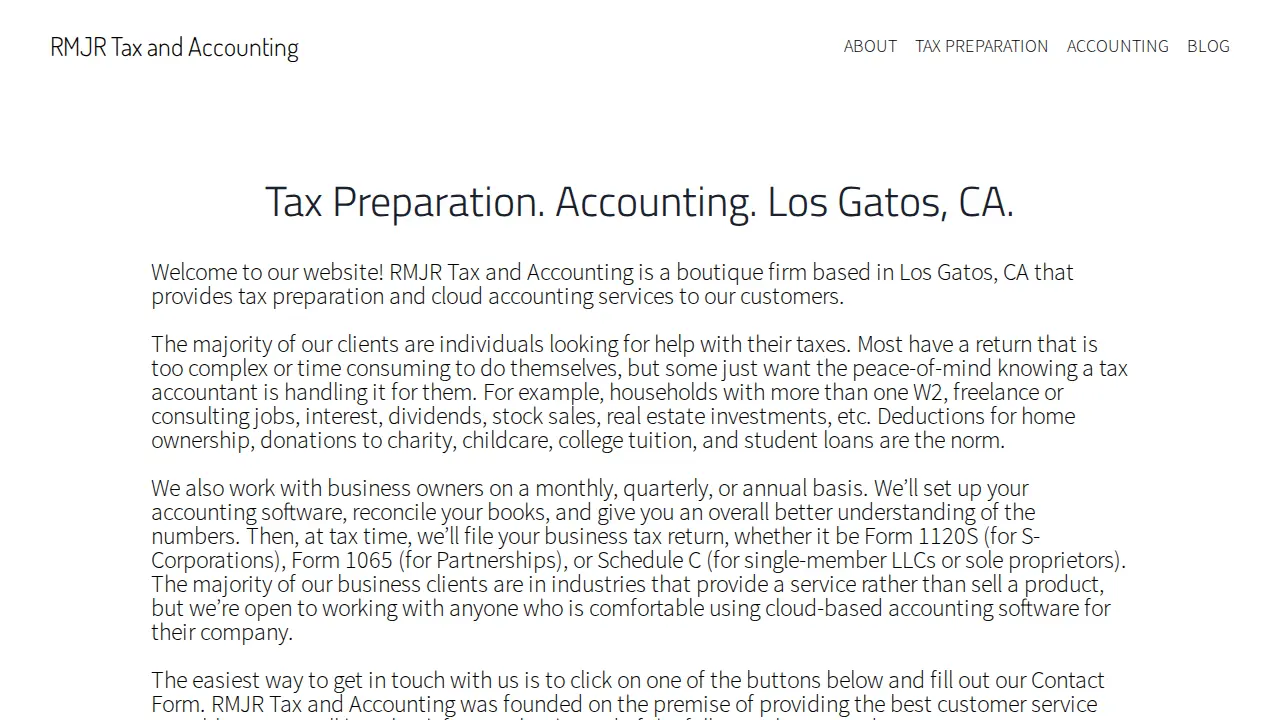 RMJR Tax and Accounting