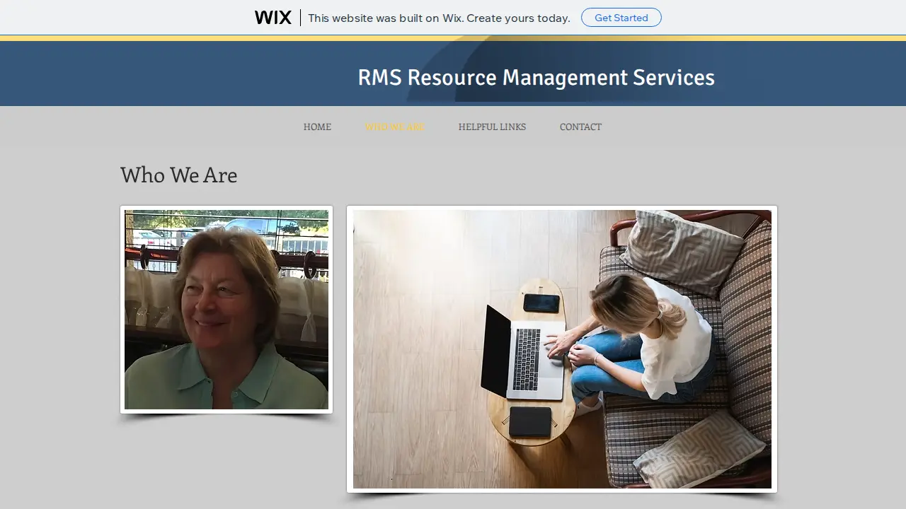 RMS Resource Management Services page