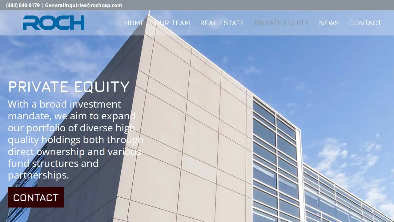 Roch Capital page
